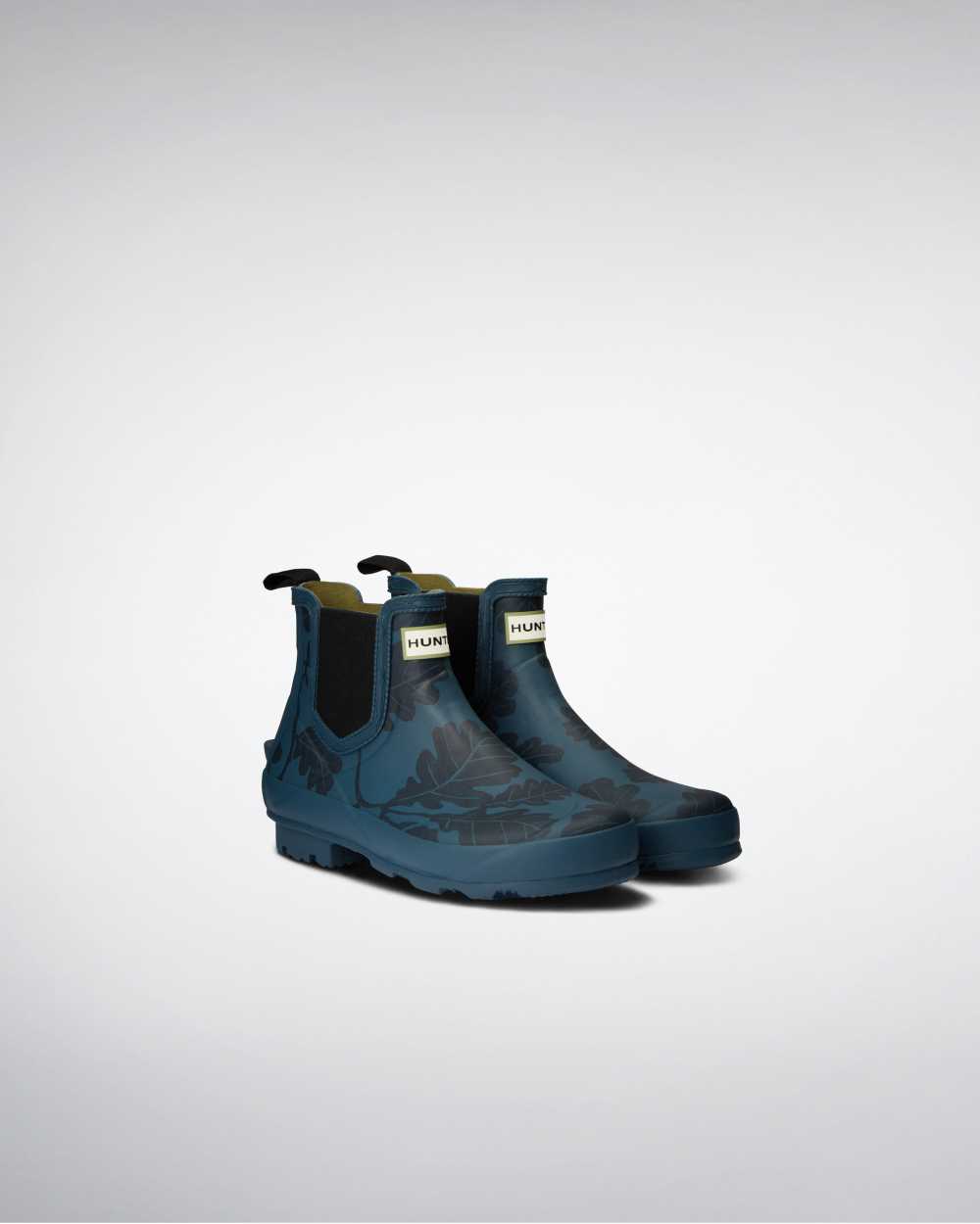 Hunter National Trust Norris Field Technical Women's Chelsea Boots NZ-45236R Blue